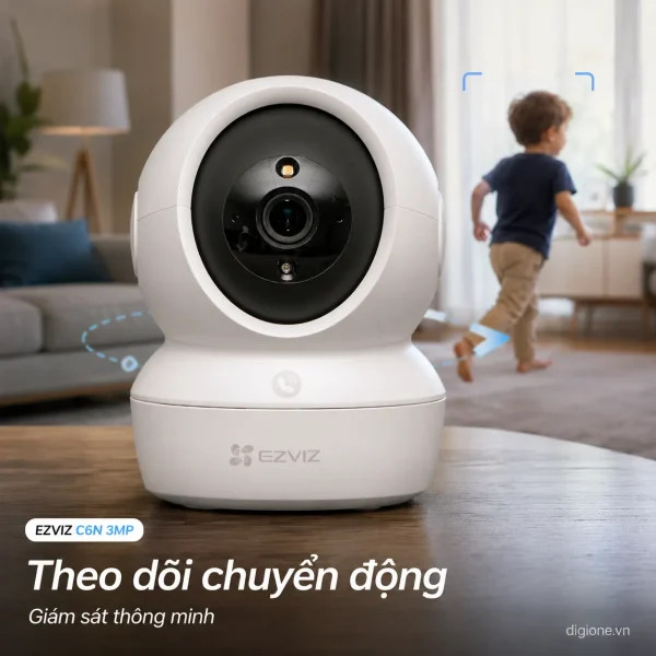 Camera EZVIZ C6N Pro 2K 3MP - AI nhận diện người, Đàm thoại 2 chiều - Image 4