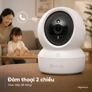 Camera EZVIZ C6N Pro 2K 3MP - AI nhận diện người, Đàm thoại 2 chiều